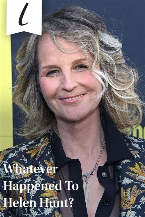 helen hunt früher|What Happened to Helen Hunt: The Oscar Winner’s Surprising。